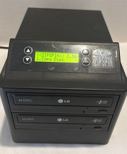 Zipspin dvd 121 pro - dvd-121-pro-wm-dc, dual